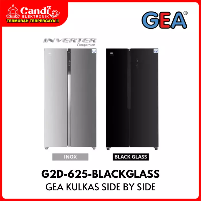 KULKAS SIDE BY SIDE GEA